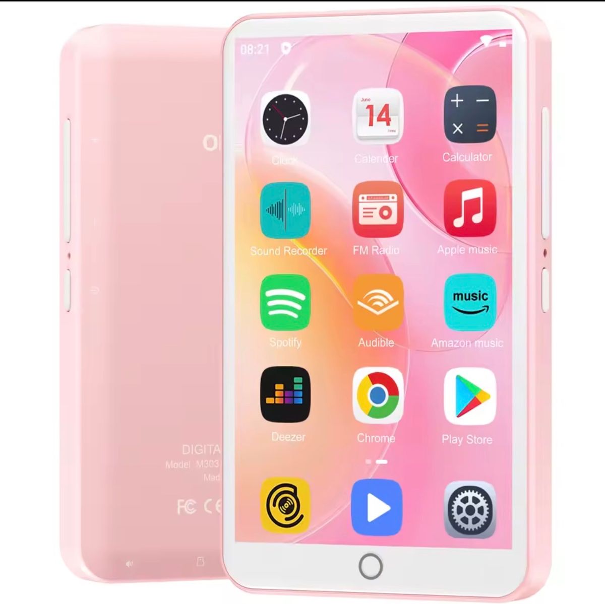 Mp4 Oilsky Rosa com Android, Bluetooth. | Celular Oilsky Nunca Usado ...