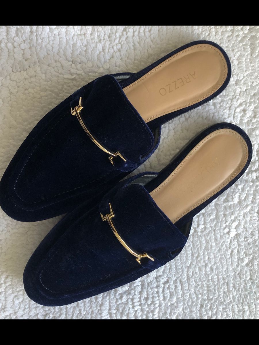 sapato mule arezzo