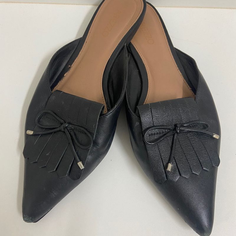 Mule Arezzo Preto Sapato Feminino Arezzo Usado 86386368 enjoei