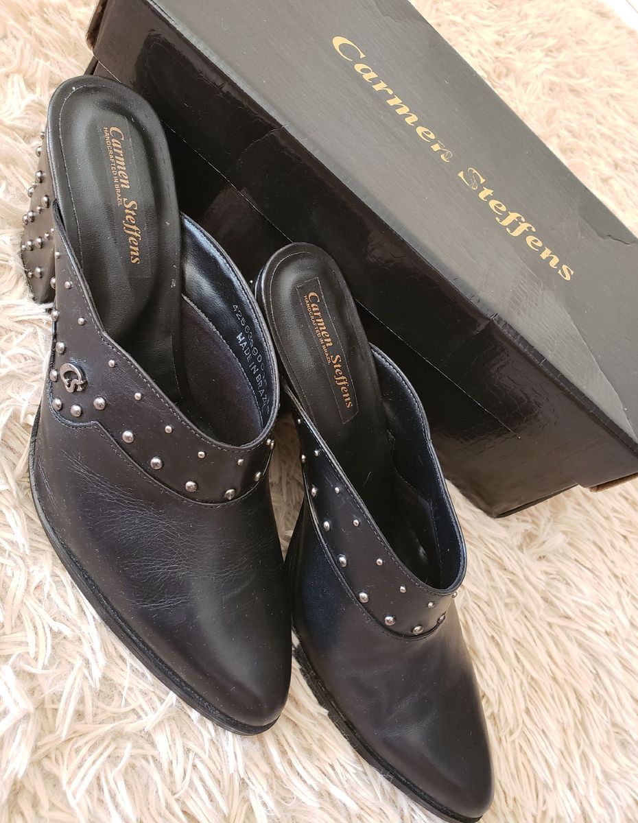 sapato mule carmen steffens