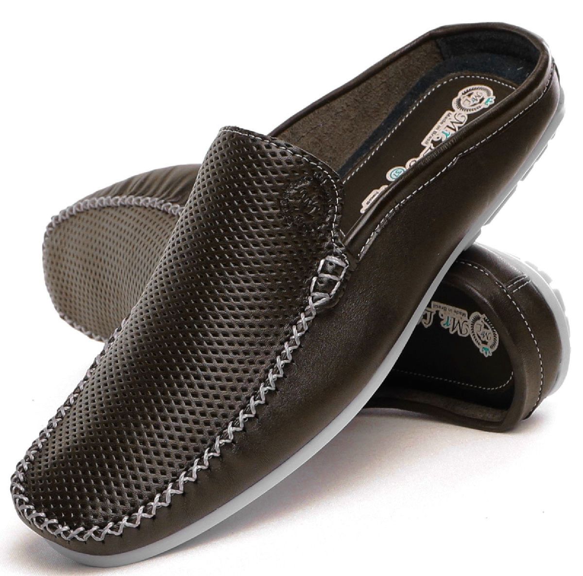 sapato masculino mule