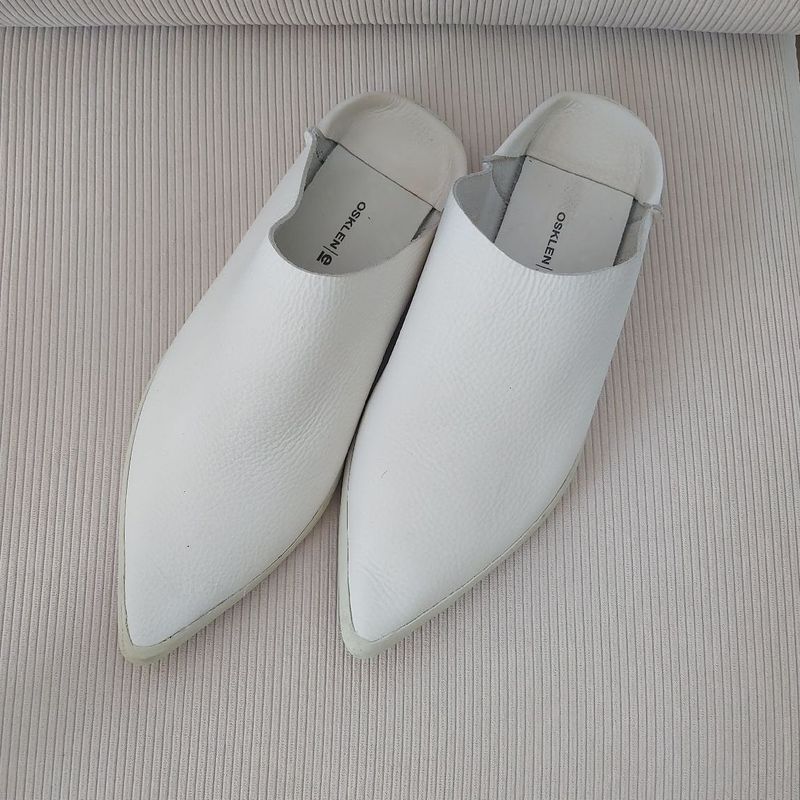 Mule Osklen em Couro Osklen Nunca Usado 106401996 enjoei