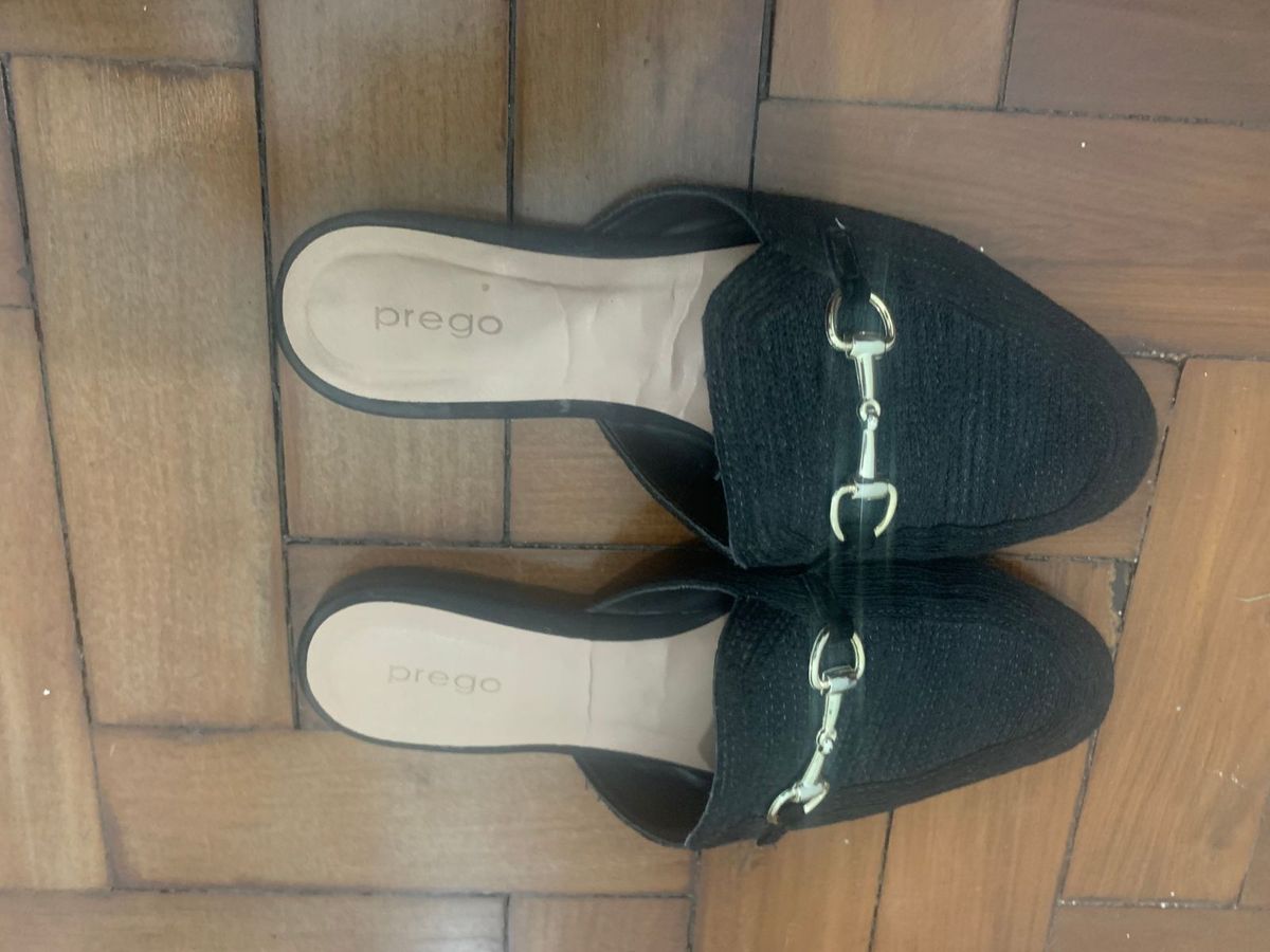 sapato mule prego
