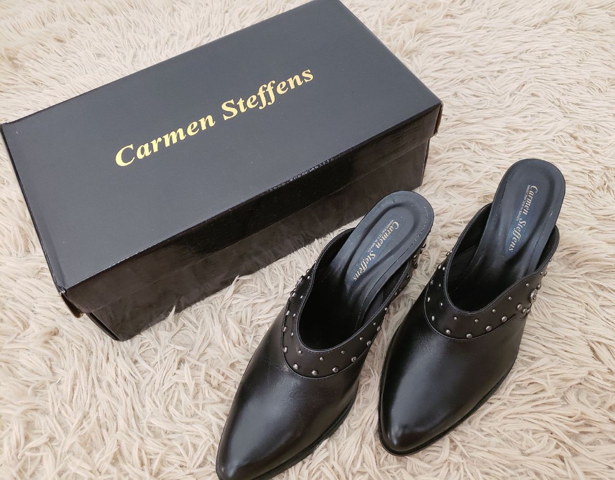 sapato mule carmen steffens