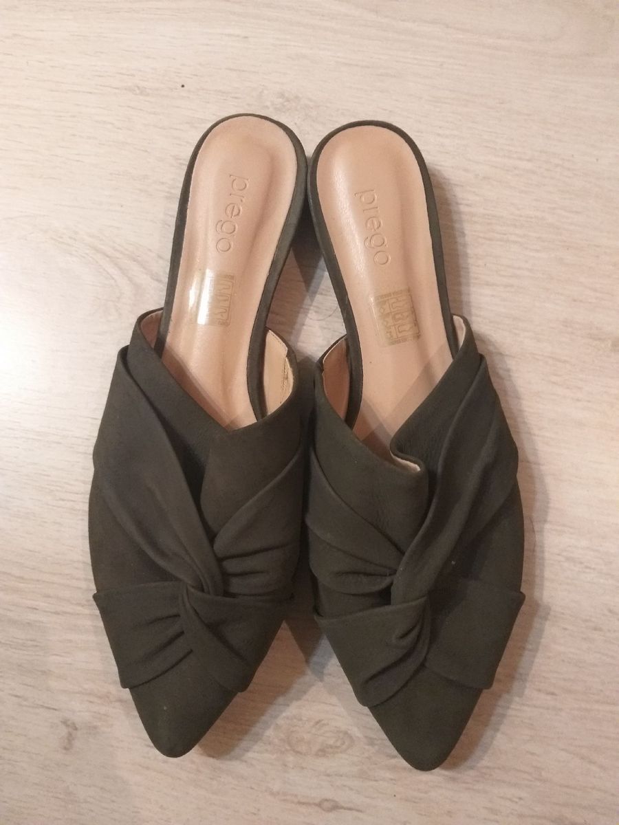 sapato mule prego