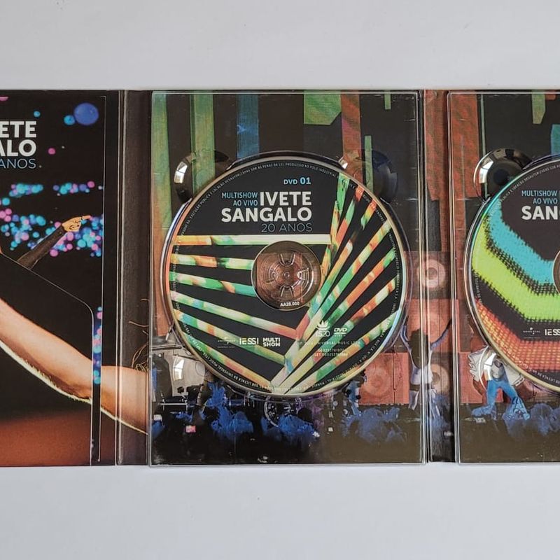 Multishow Ao Vivo - Ivete Sangalo - 20 Anos - Dvd | Dvd Usado