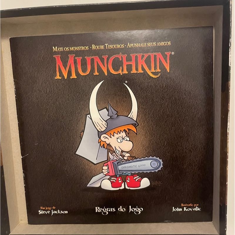 Munchkin Jogo de Cartas Galápagos