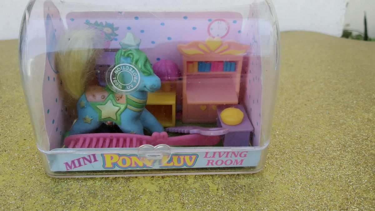 My Little Pony Antigo Mini Pony Luv Tara Toys Anos 80 Brinquedo Tara Toys Usado 81533923