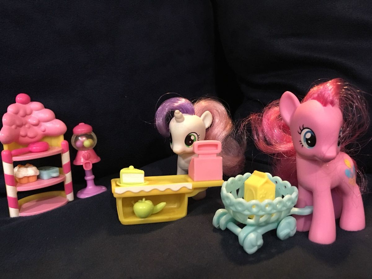 My Little Pony Boutique de Docinhos de Sweetie Belle e Pinkie Pie