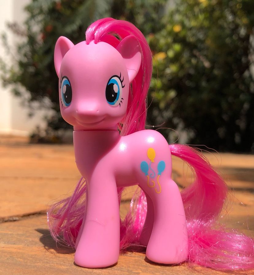 My Little Pony Pinkie Pie G4 Brushable Mane Six Brinquedo Hasbro 