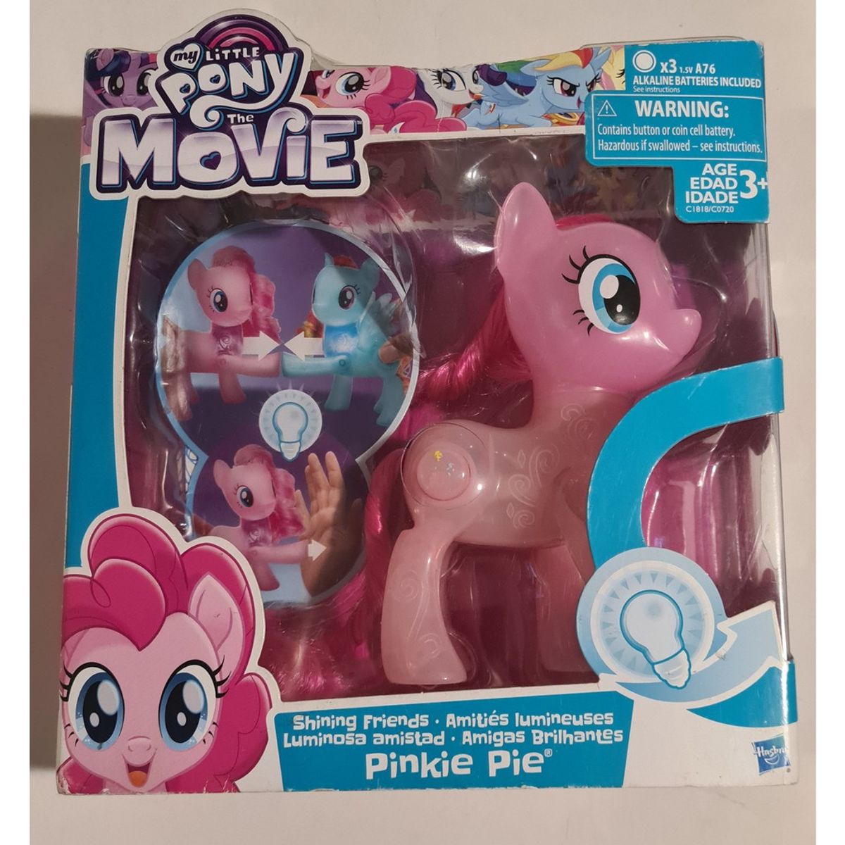 My Little Pony Shining Friends Figura Pinkie Pie | Filme e Série Hasbro ...