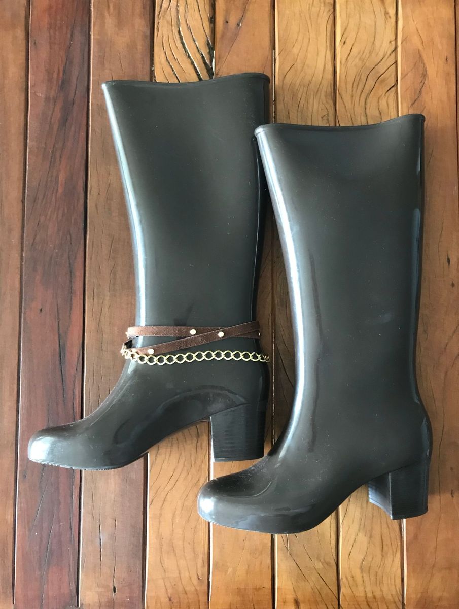bota de chuva feminina melissa
