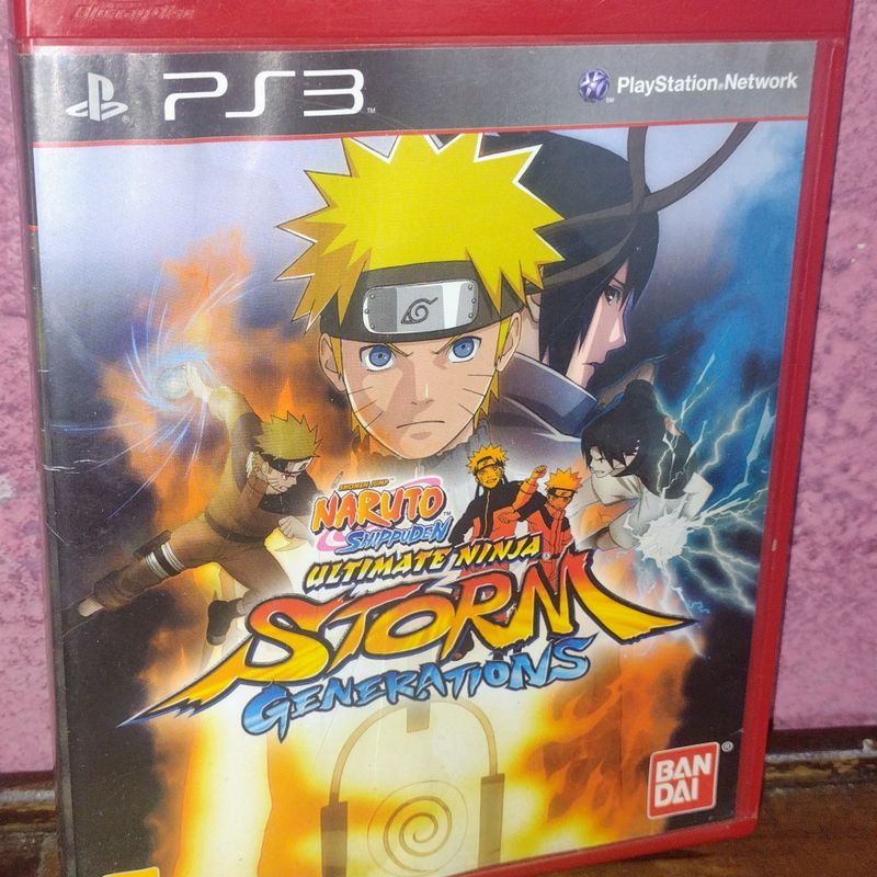 Naruto Shippuden Ultimate Ninja Storm Generations Ps3 (Jogo Mídia