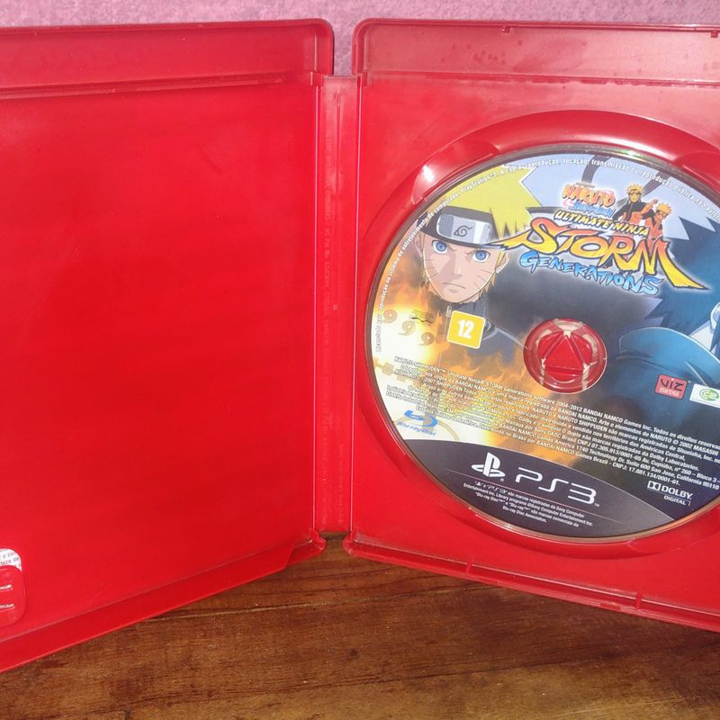 Naruto Shippuden Ultimate Ninja Storm Generations Ps3 (Jogo Mídia