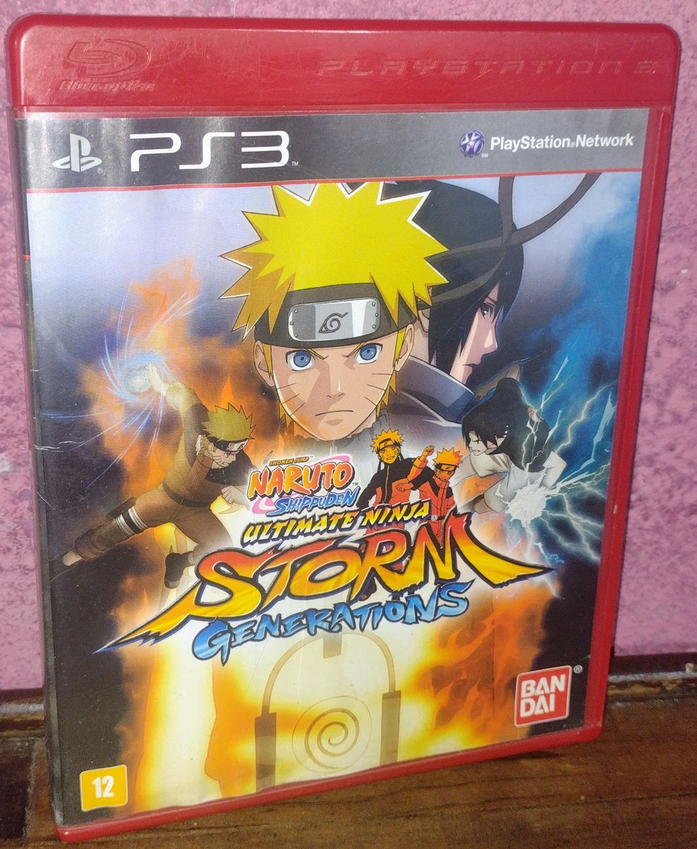 JOGO PS3 NARUTO SHIPPUDEN ULTIMATE NINJA STORM 2 FÍSICO SEMI-NOVO