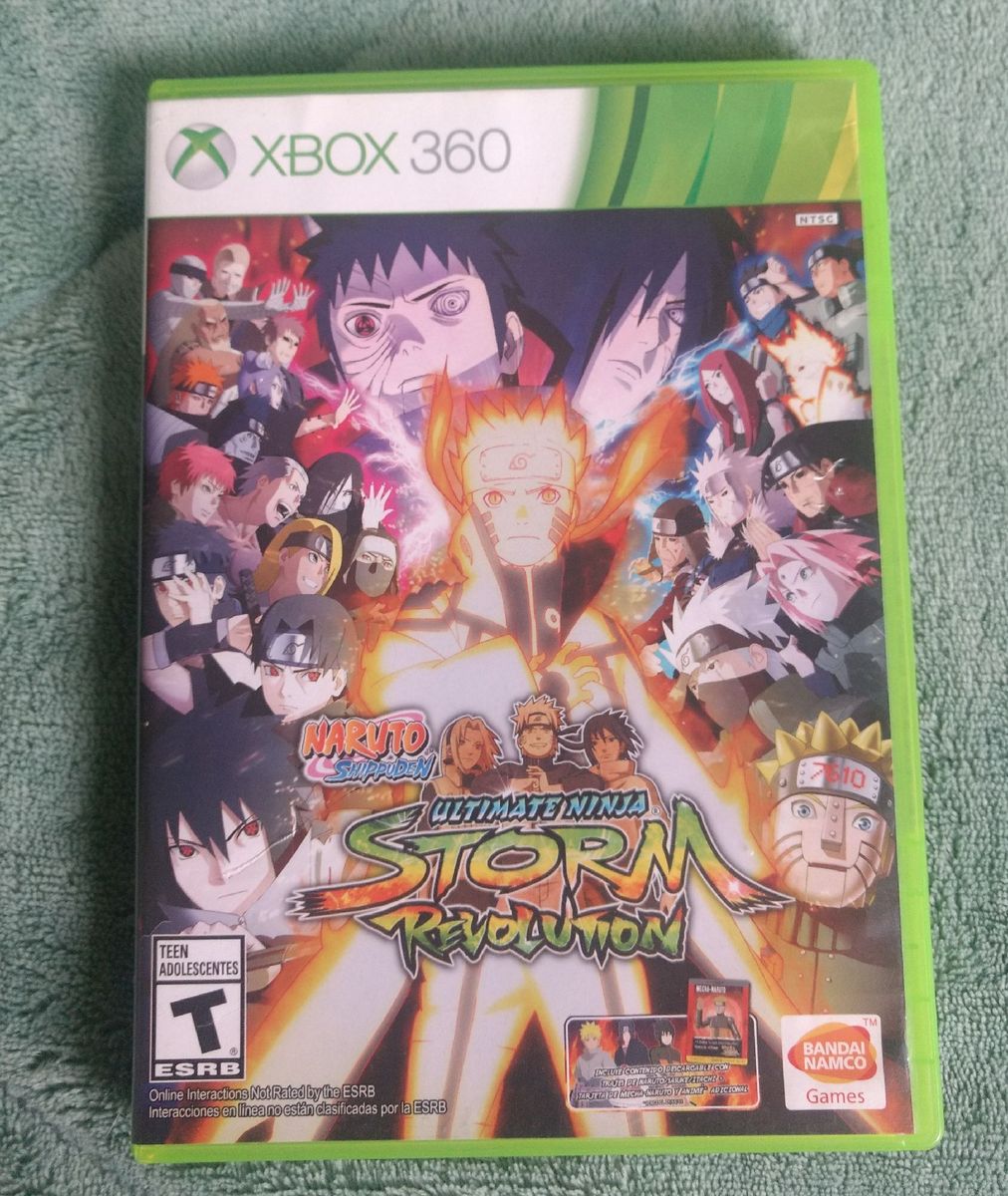 Jogo Xbox 360 Original Naruto Shippuden Ultimate Ninja Storm Revolution |  Jogo de Videogame Xbox Usado 35340379 | enjoei