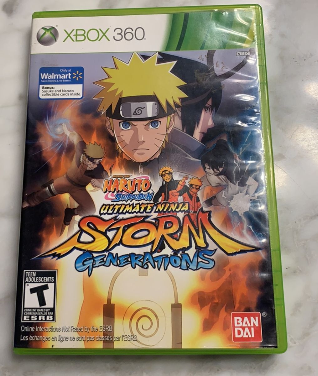 Jogo Xbox 360 Original Naruto Shippuden Ultimate Ninja Storm Revolution |  Jogo de Videogame Xbox Usado 35340379 | enjoei