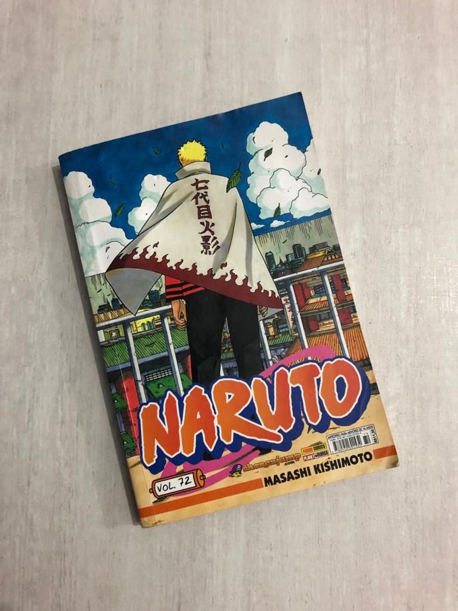 Naruto Vol 72 Livro Usado Enjoei