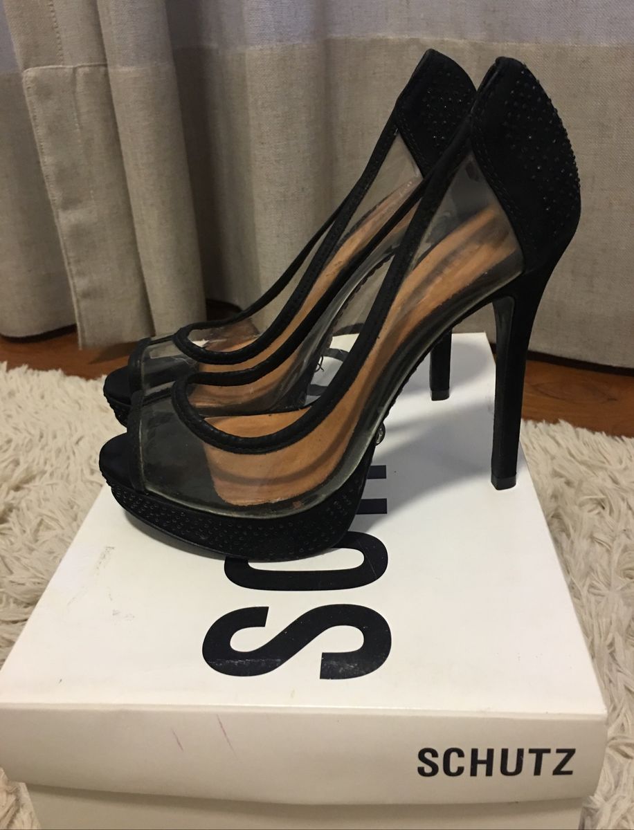 scarpin schutz transparente