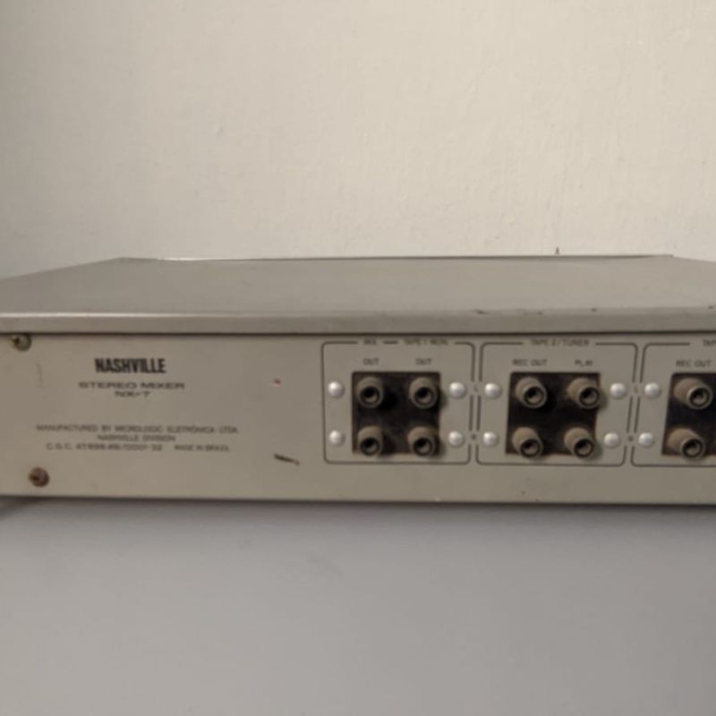 Nashville Stereo Mixer Nx-7 | Nashville Usado 103217757 | enjoei