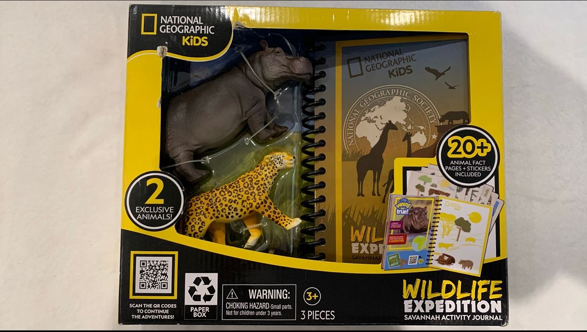 National Geographic Kids Caderno com Adesivos | National