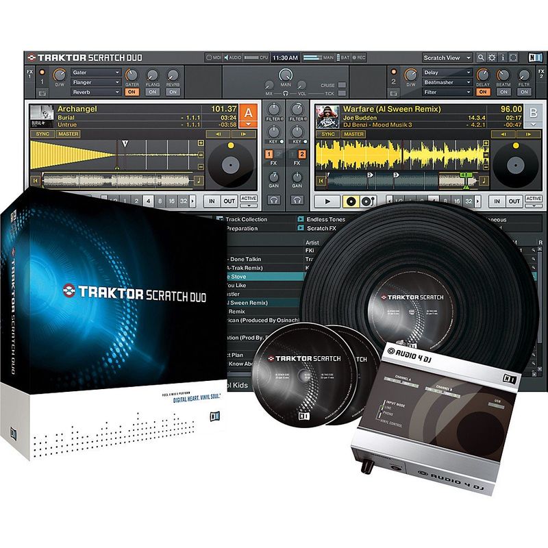 DJ機材 NATIVE INSTRUMENTS AUDIO 4 DJ Native Instruments Audio 4 DJ | Long & McQuade