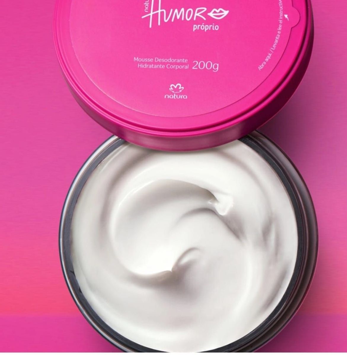 Natura Hidratante Corporal Mousse Meu Primeiro Humor | Cosmético ...
