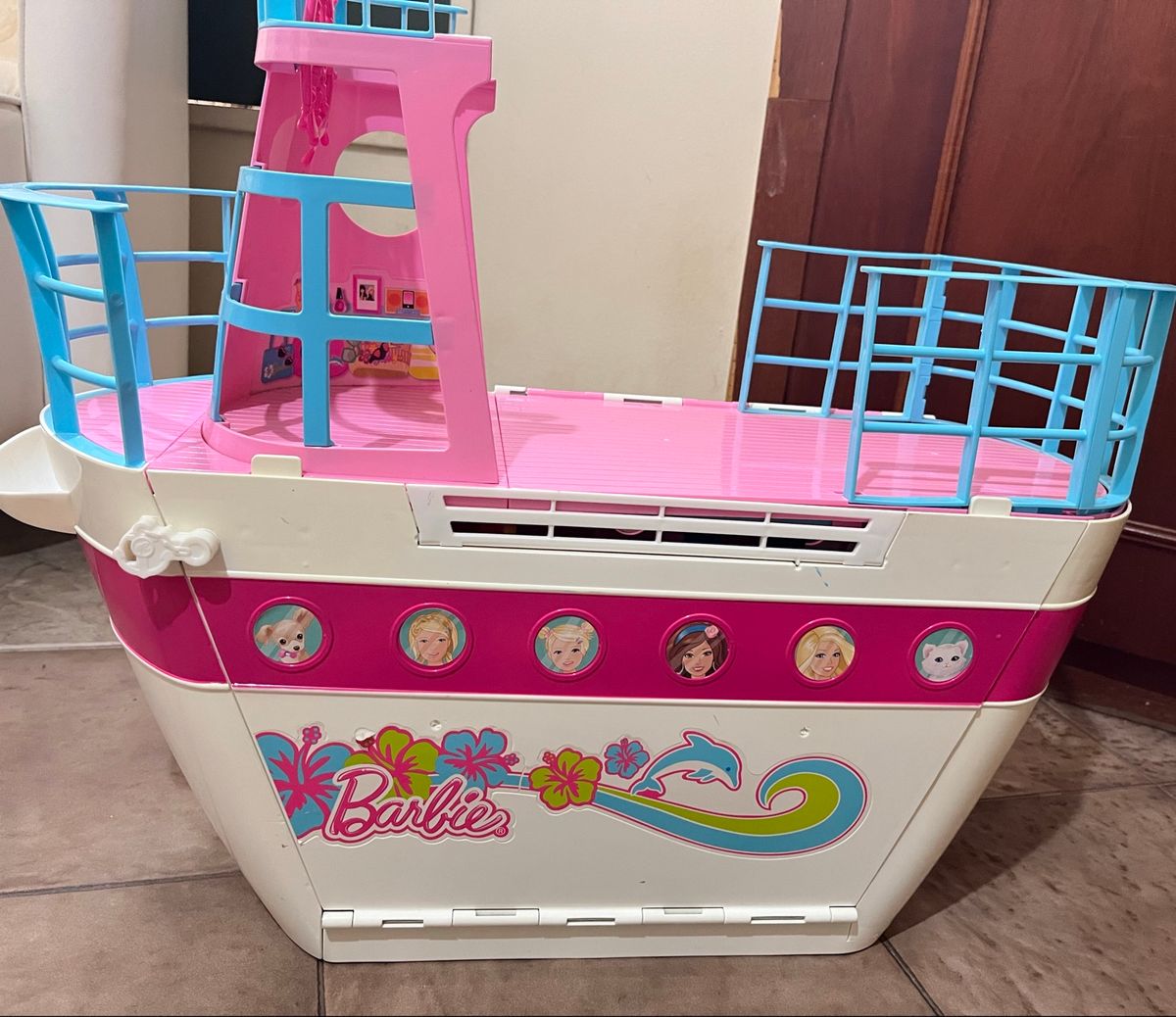 Navio Cruzeiro de Luxo da Barbie | Brinquedo Mattel Usado 129006686 ...
