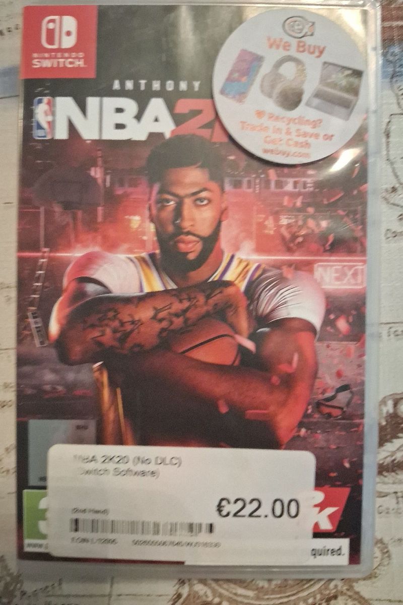 Nba 2k20 para Nintendo Switch Jogo de Computador Nintendo Swicth