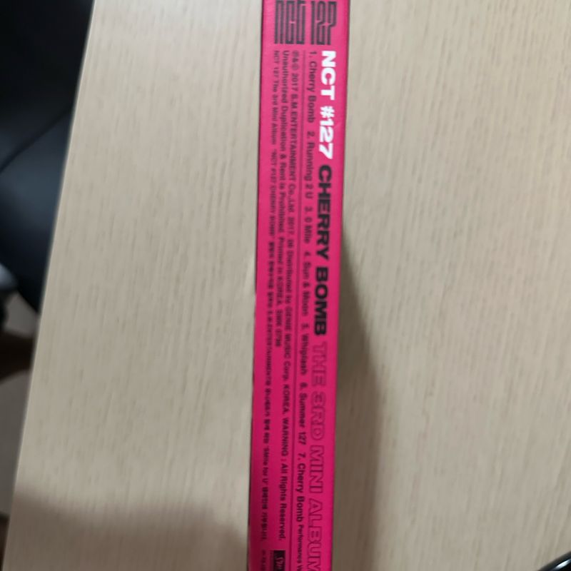 Nct 127 Cherry Bomb Álbum | Nunca Usado 100694152 | enjoei
