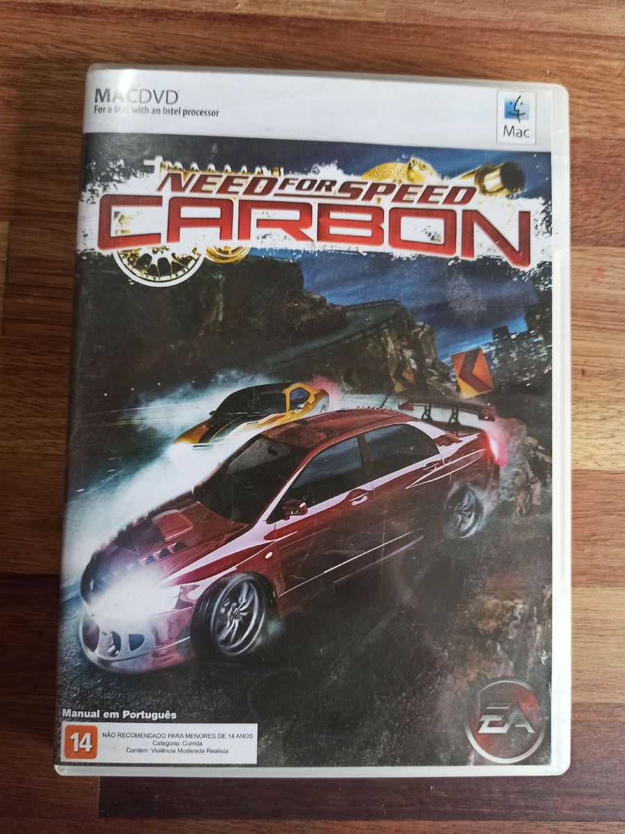 Need For Speed Carbon Mac Jogo De Computador Eletronic Arts Usado