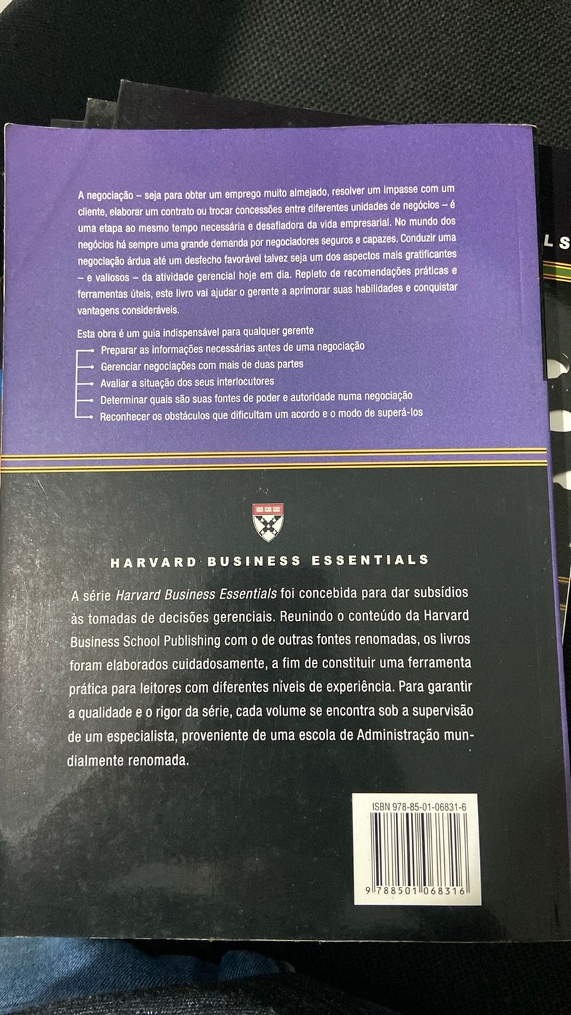 Coleção Harvard Business Essentials, 8 Livros | Livro Record Usado ...