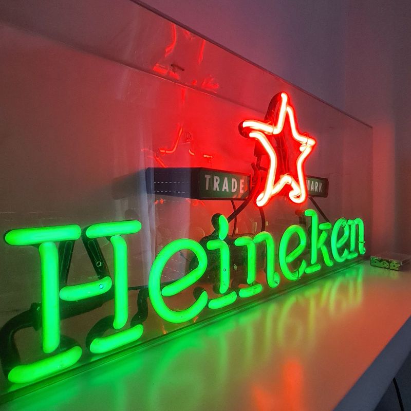 Neon Letreiro Heineken | Produto Vintage e Retro Heineken Usado