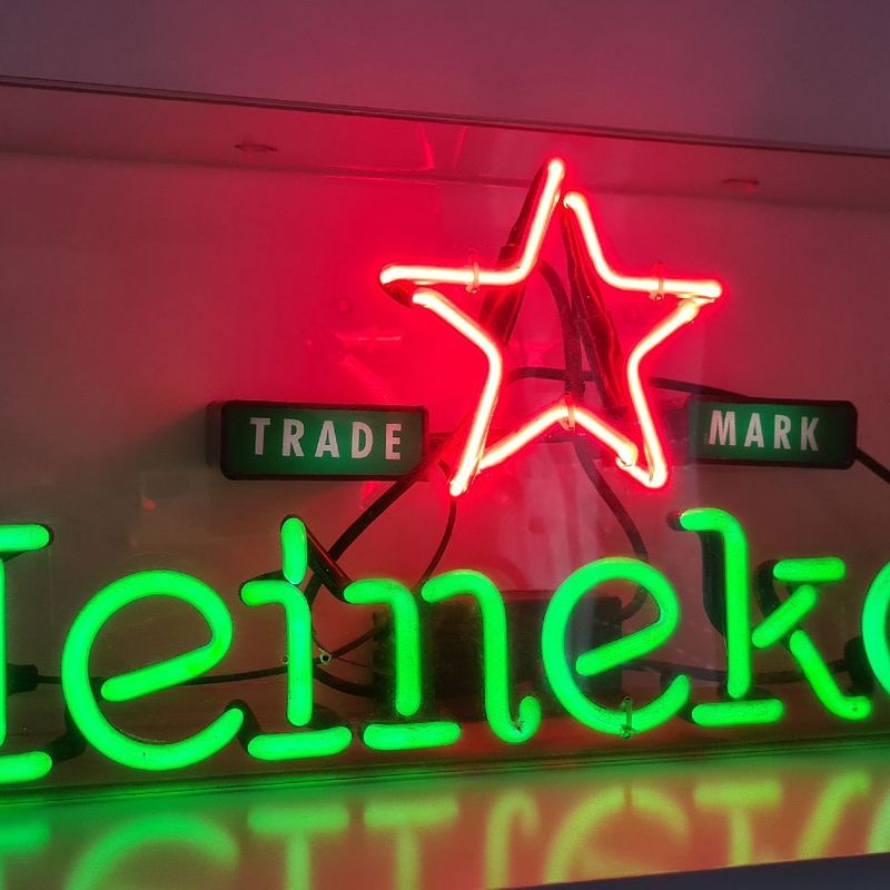 Neon Letreiro Heineken | Produto Vintage e Retro Heineken Usado