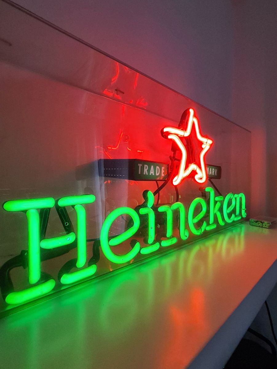 Neon Letreiro Heineken | Produto Vintage e Retro Heineken Usado