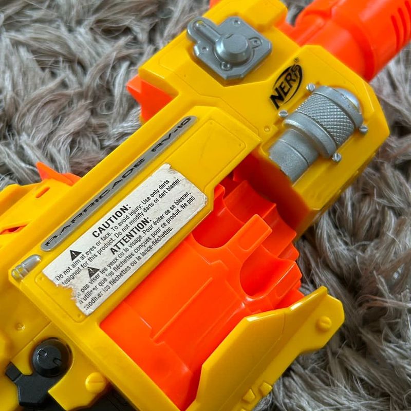 Nerf Barricade Rv 10 | Nerf Usado 93358538 | enjoei