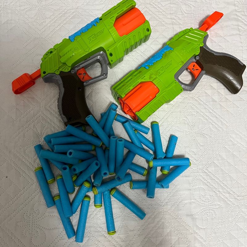 Conjunto de Armas Nerf | Brinquedo Nerf Usado 67857213 | enjoei