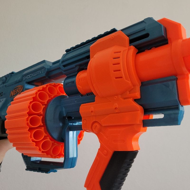 Pistola Nerf Elite Shockwave RD-15 