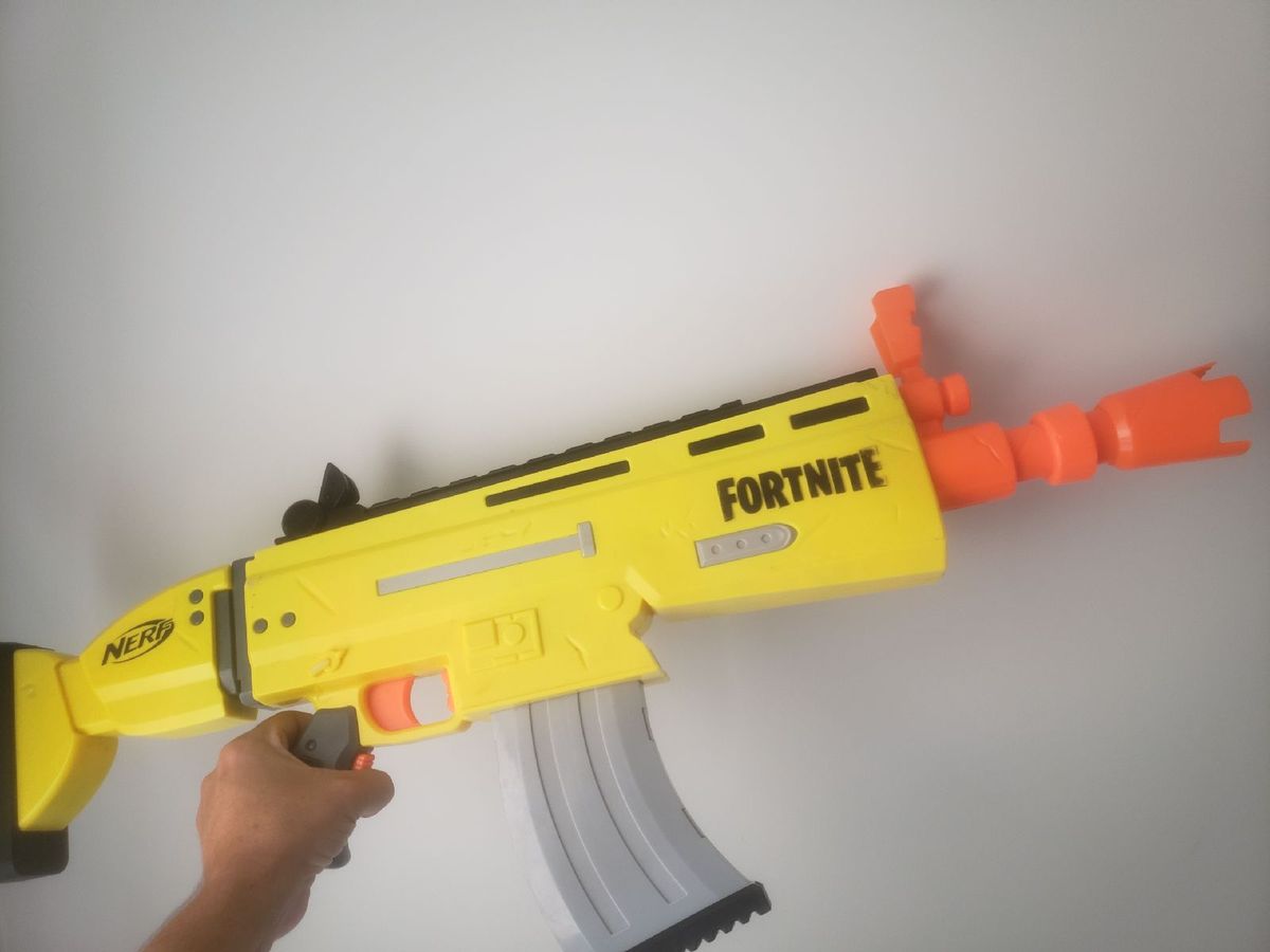 Nerf fortnite scar обзор