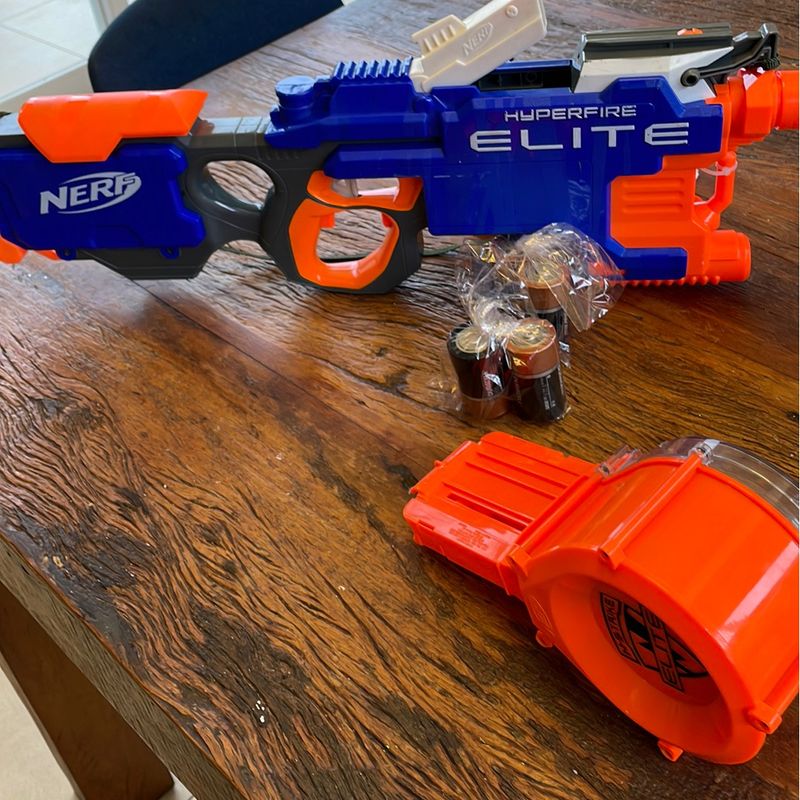 Nerf Hyperfire Elite | Nerf Usado 82632438 | enjoei