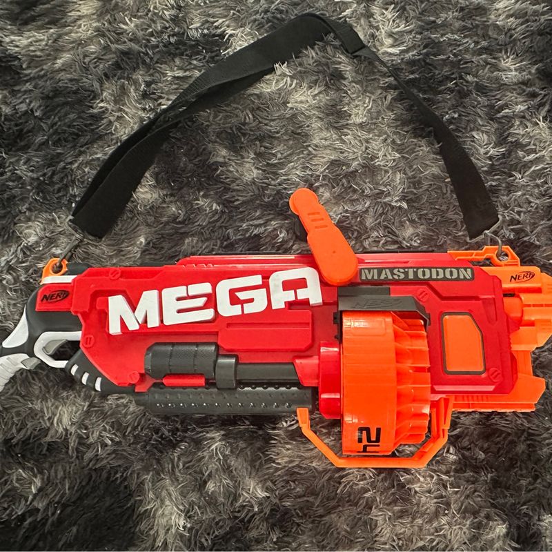 Nerf Mega Mastodon - Hasbro - Metralhadora | Brinquedo Hasbro Usado  89533366 | enjoei