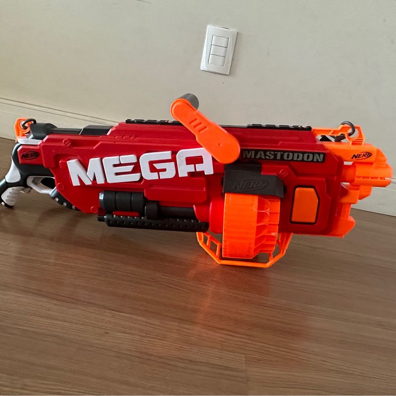 Nerf Mega Mastodon - Hasbro - Metralhadora | Brinquedo Hasbro Usado  89533366 | enjoei