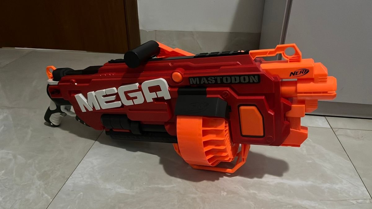 Nerf Mega Mastodon - Hasbro - Metralhadora, Brinquedo Hasbro Usado  89533366