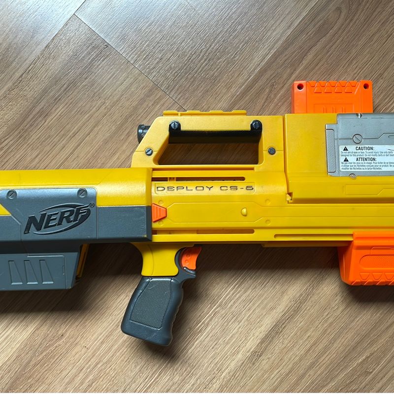 Nerf + Carregador + Mira, Brinquedo Nerf Usado 85113179