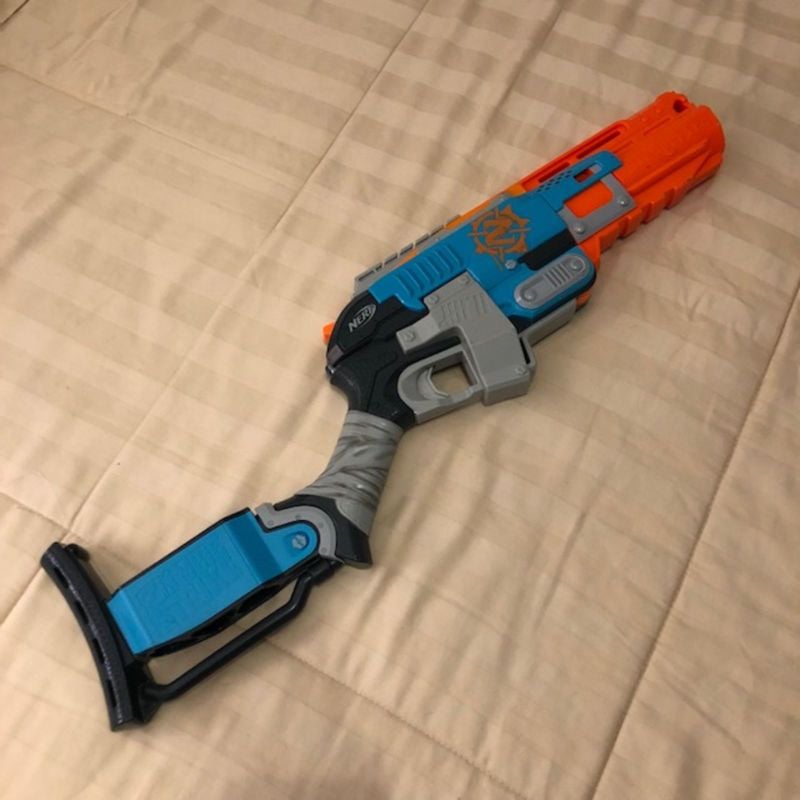 Nerf Zombie Strike Sledgefire | Brinquedo Nerf-Hasbro Usado