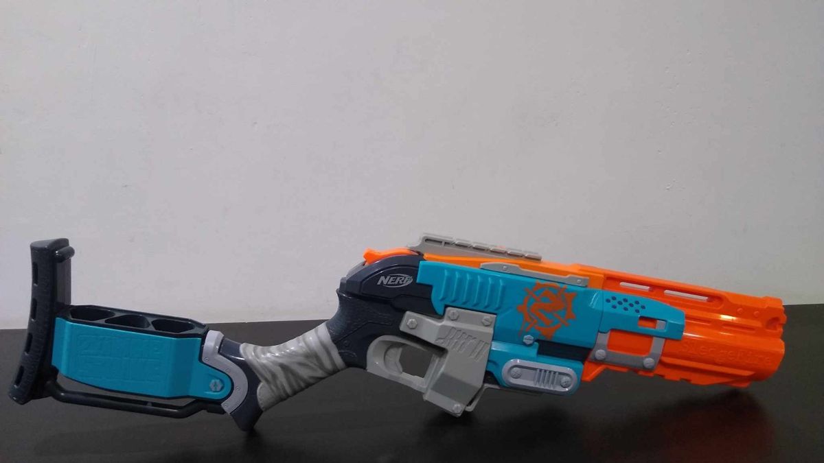 Nerf Zombie Strike Sledgefire | Hasbro Usado 95006697 | enjoei