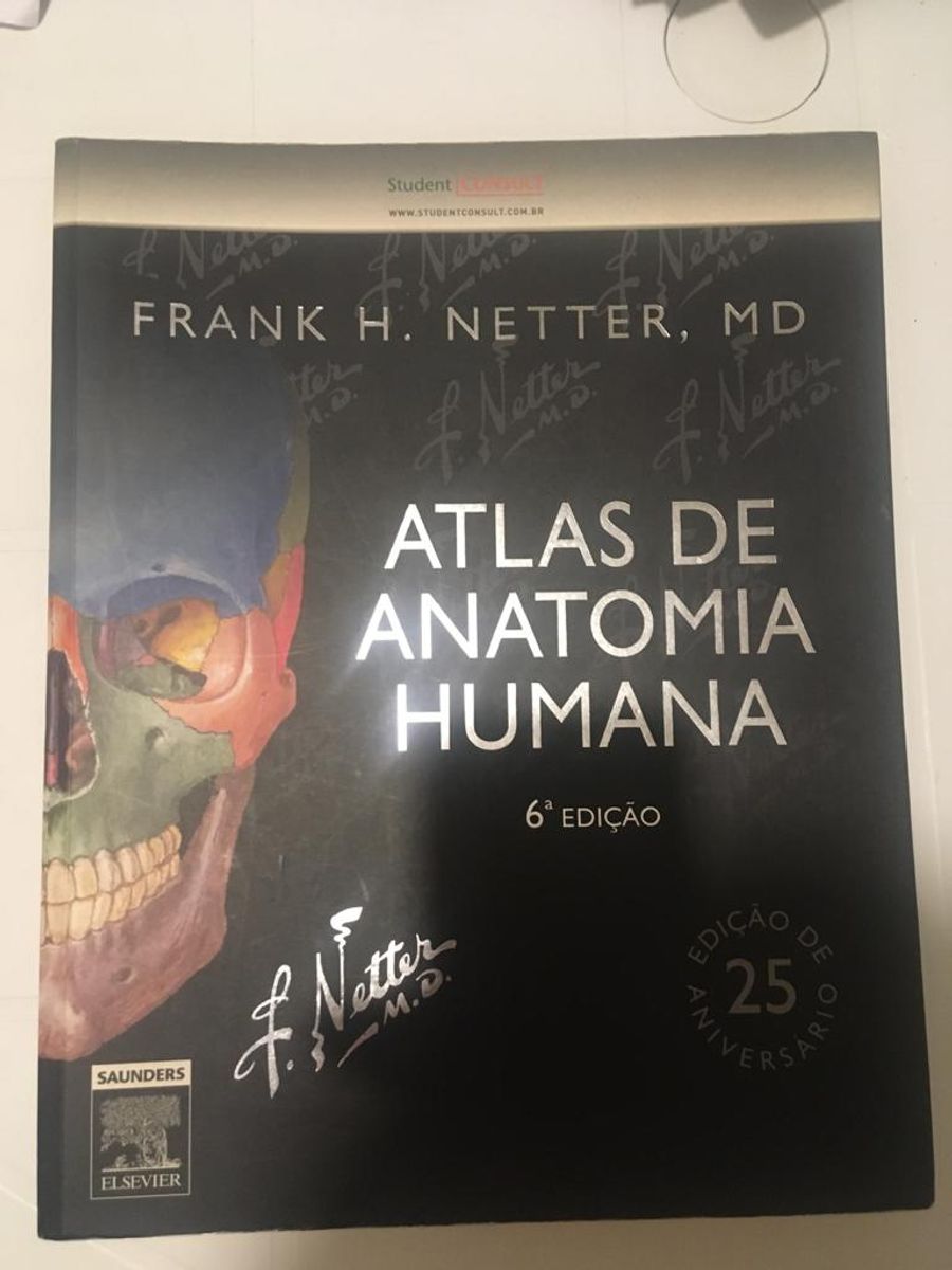 Netter Atlas De Anatomia Humana 6ª Edição Livro Usado 60777506 Enjoei