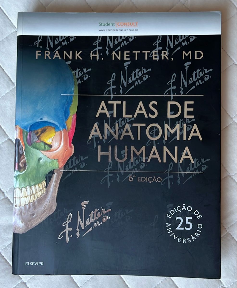 Netter - Atlas De Anatomia Humana 6ª Edição | Livro Elsevier Usado ...