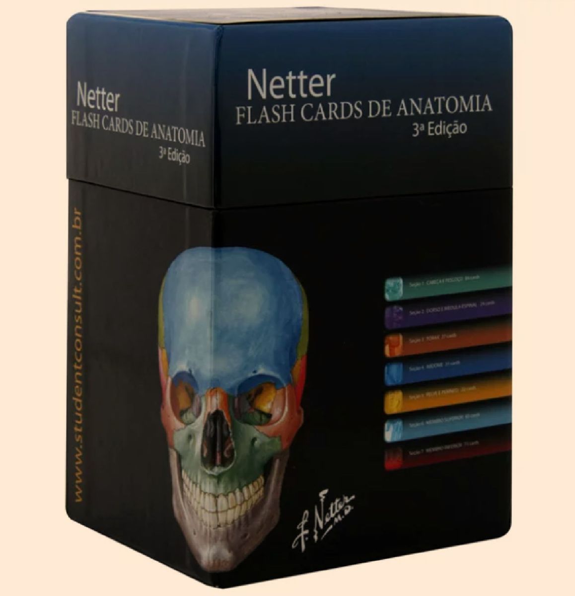 Netter Flash Cards de Anatomia | Item de Papelaria Elsevier Usado ...