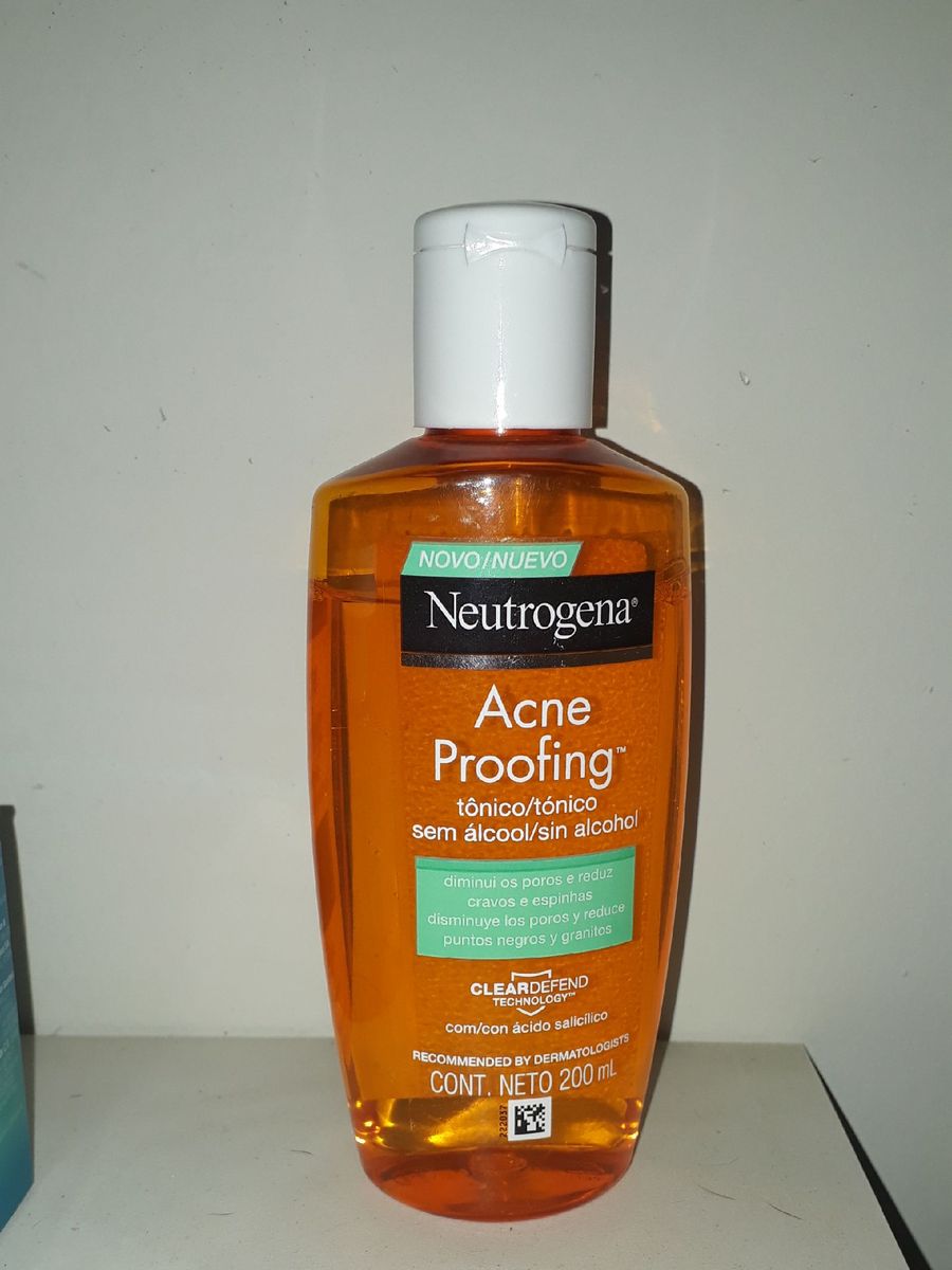 acne proofing neutrogena tonico